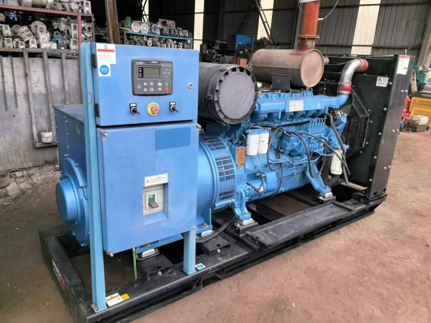 磴口500kW 柴油发电机组可带动设备功率的计算公式是什么？