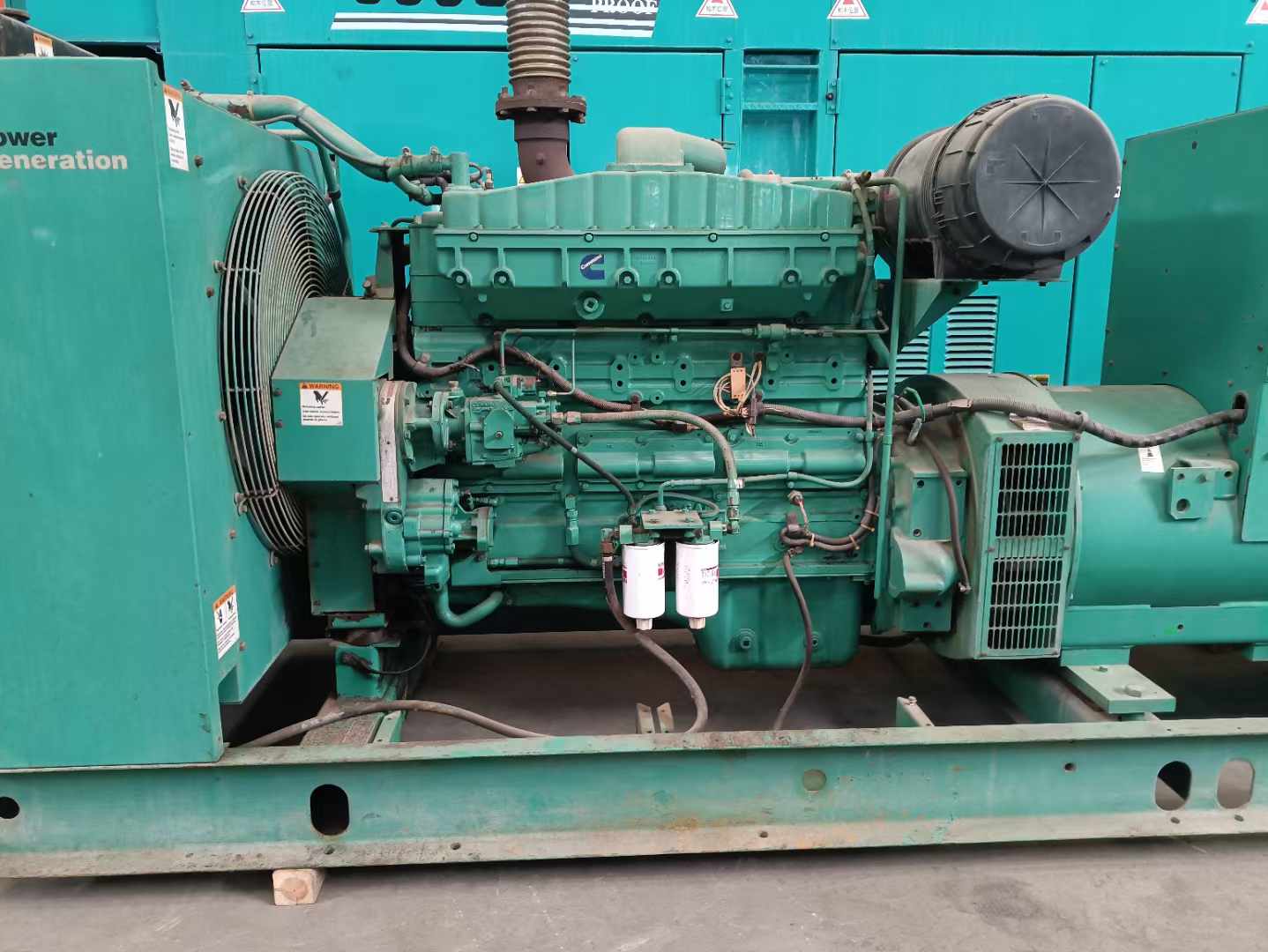 磴口过载会对 600kW 柴油发电机组造成哪些损害?